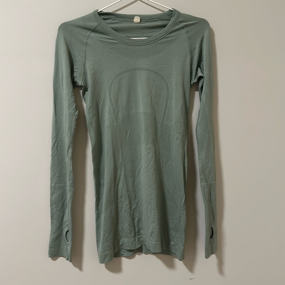 lululemon mint long sleeve